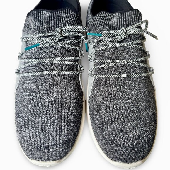 Vessi Womens Cityscape Classic Gray White Knit Lace Up Lightweight Shoes Size 8 - Picture 5 of 7